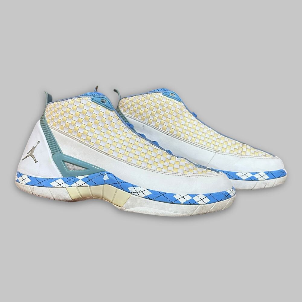 Air Jordan XX3 UNC Argyle White/Carolina Blue Men’s Sneakers - Size 8.5